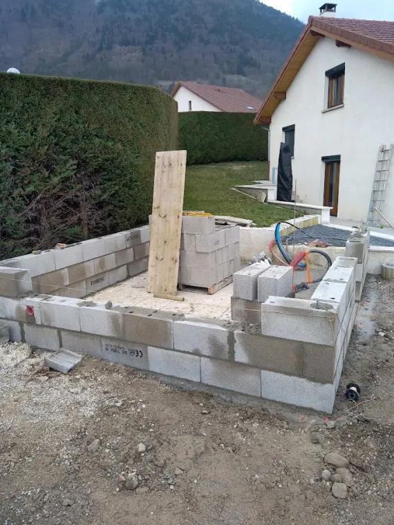 Réalisation d'un abri de jardin, Le Gua, Sébastien Jallat Construction