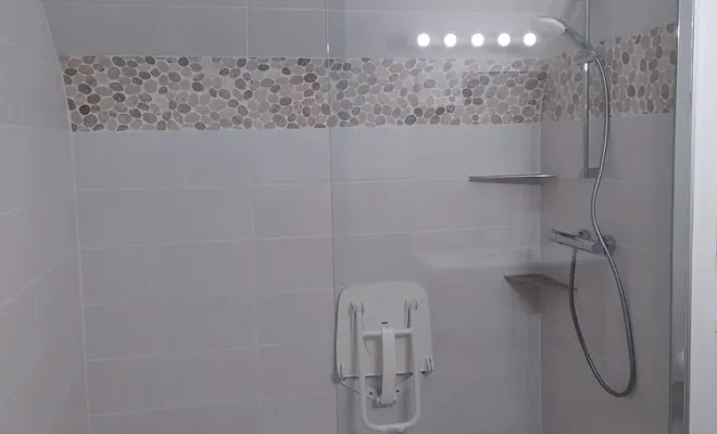 Rénovation de salle de bain à Le Gua, Le Gua, Sébastien Jallat Construction